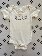 Load image into Gallery viewer, “BABE” Short Sleeve Onesie
