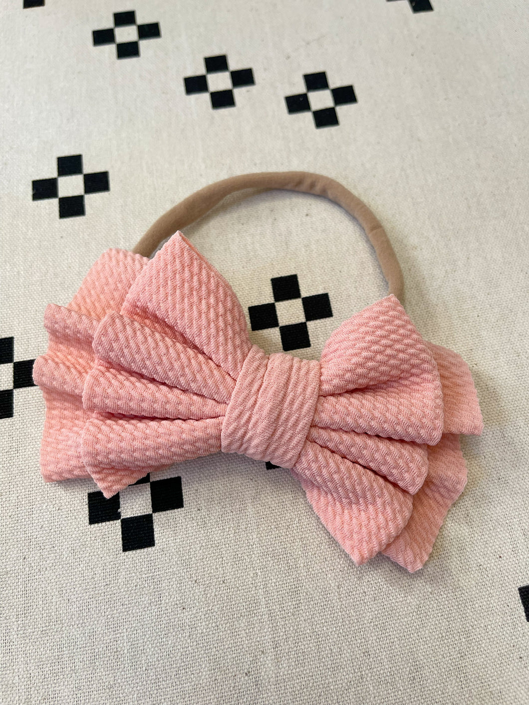 Nylon Headband Bow for Baby and Toddler
